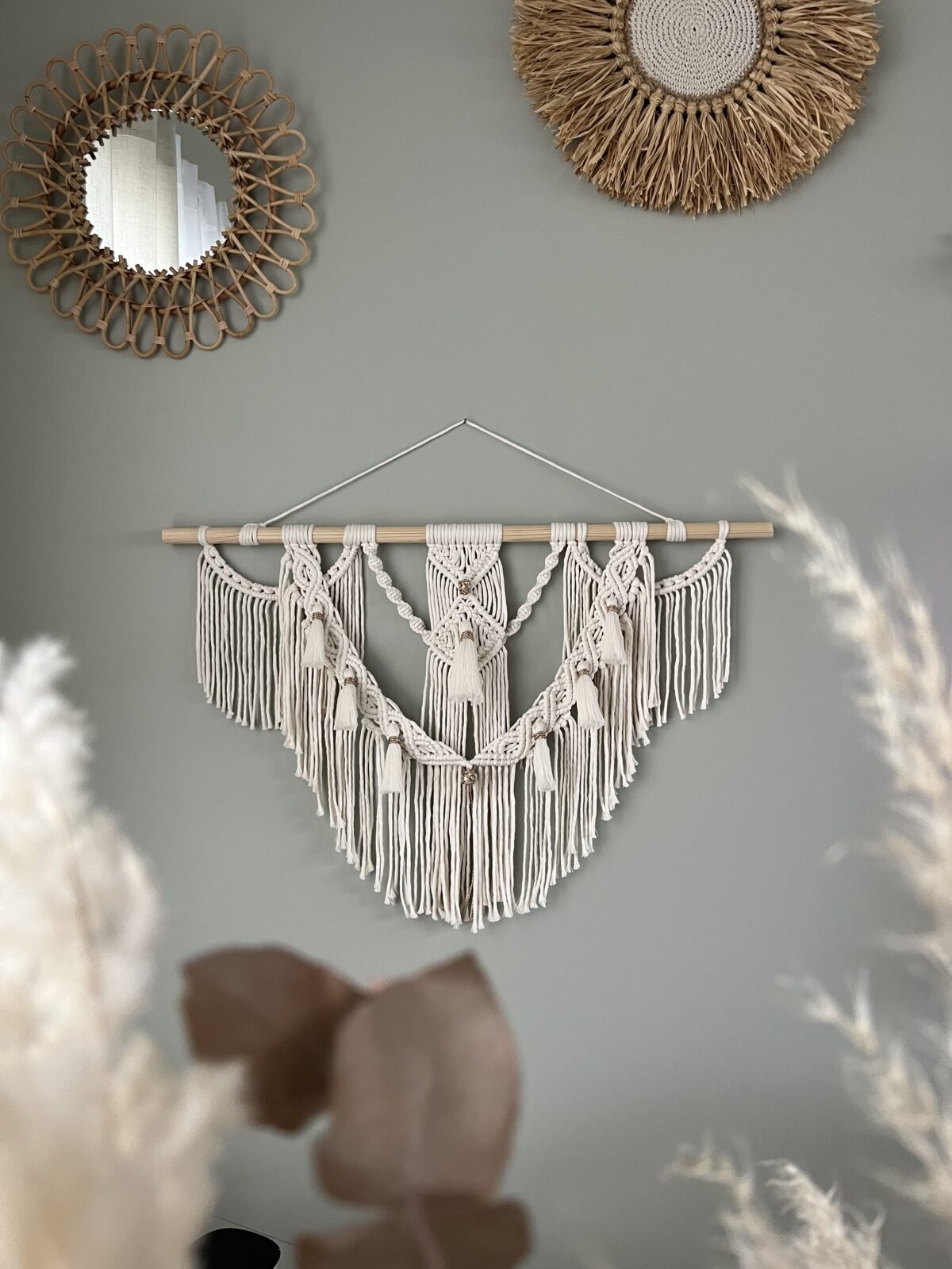 Tenture macramé ENOLA