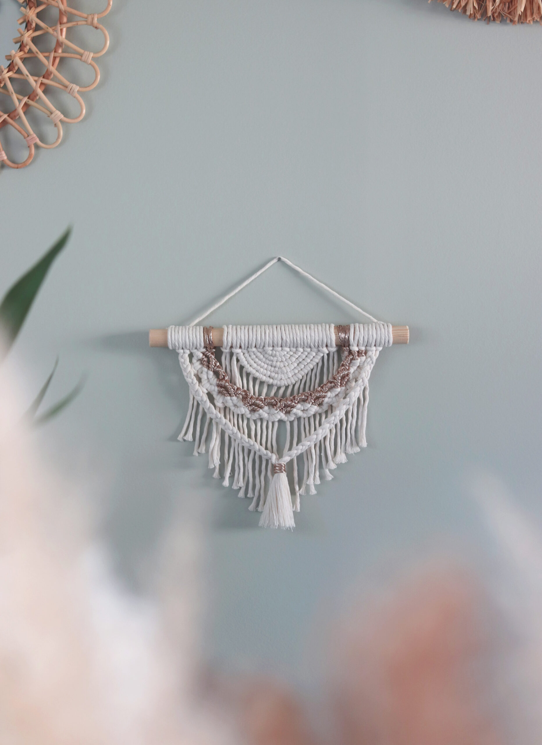 Tenture macramé OZALEE