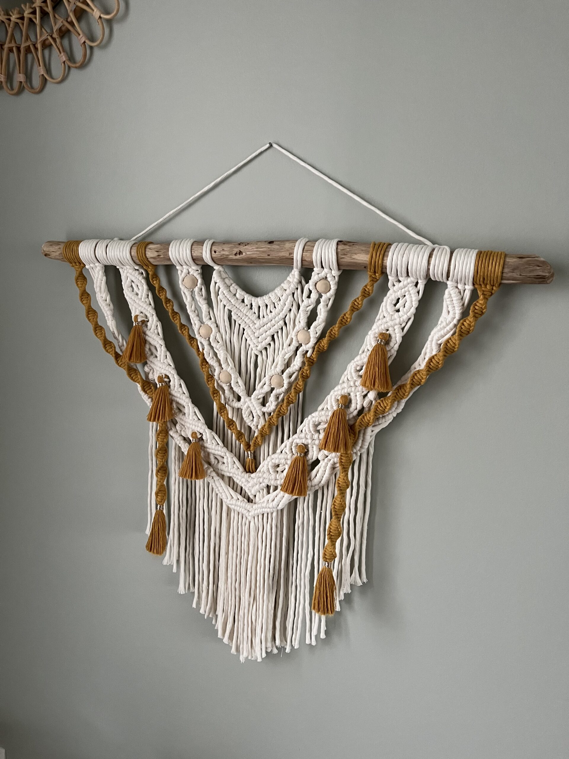 Tenture macramé CAMPECHE – Image 2