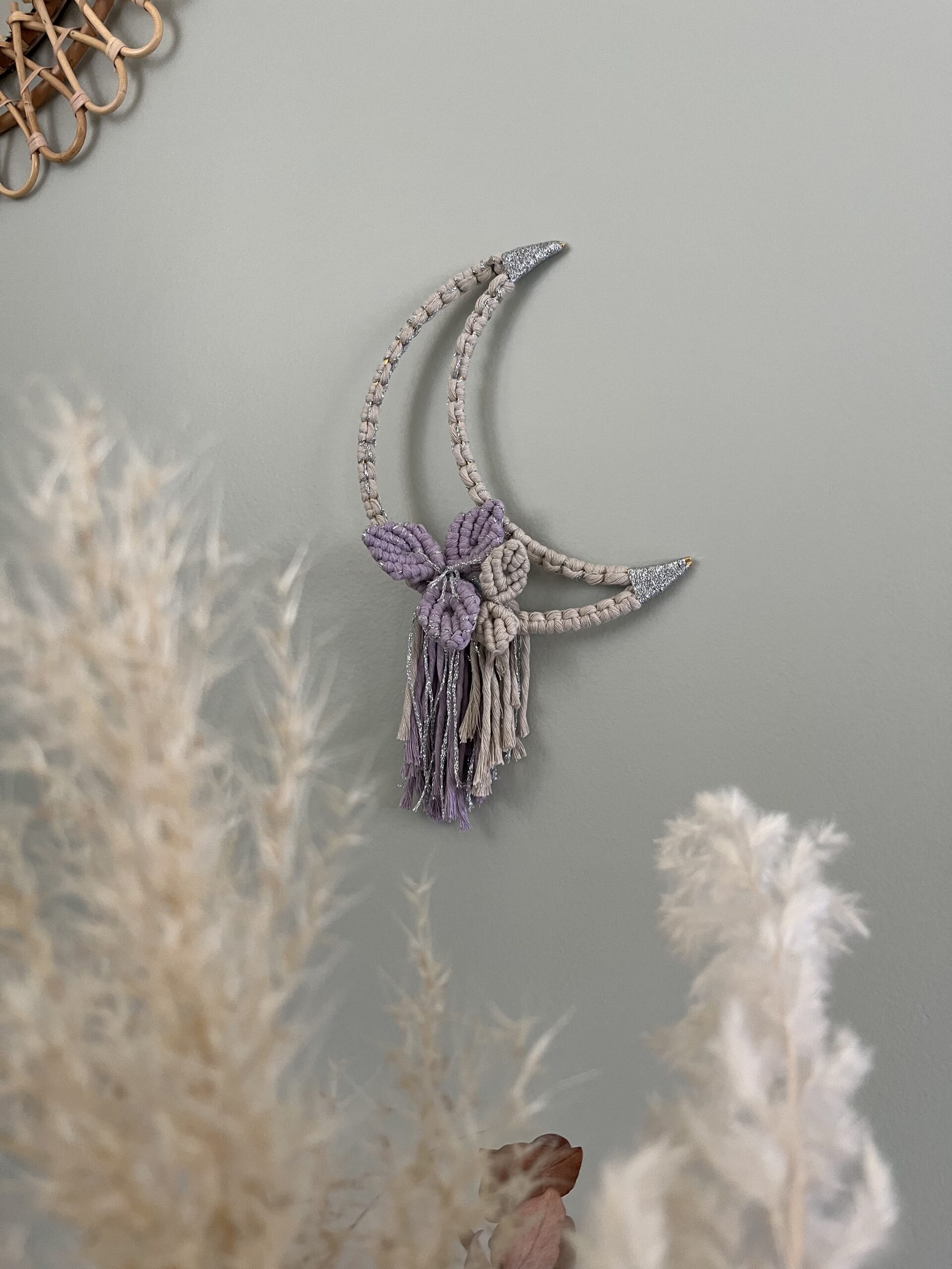 Lune en macramé NOCHE
