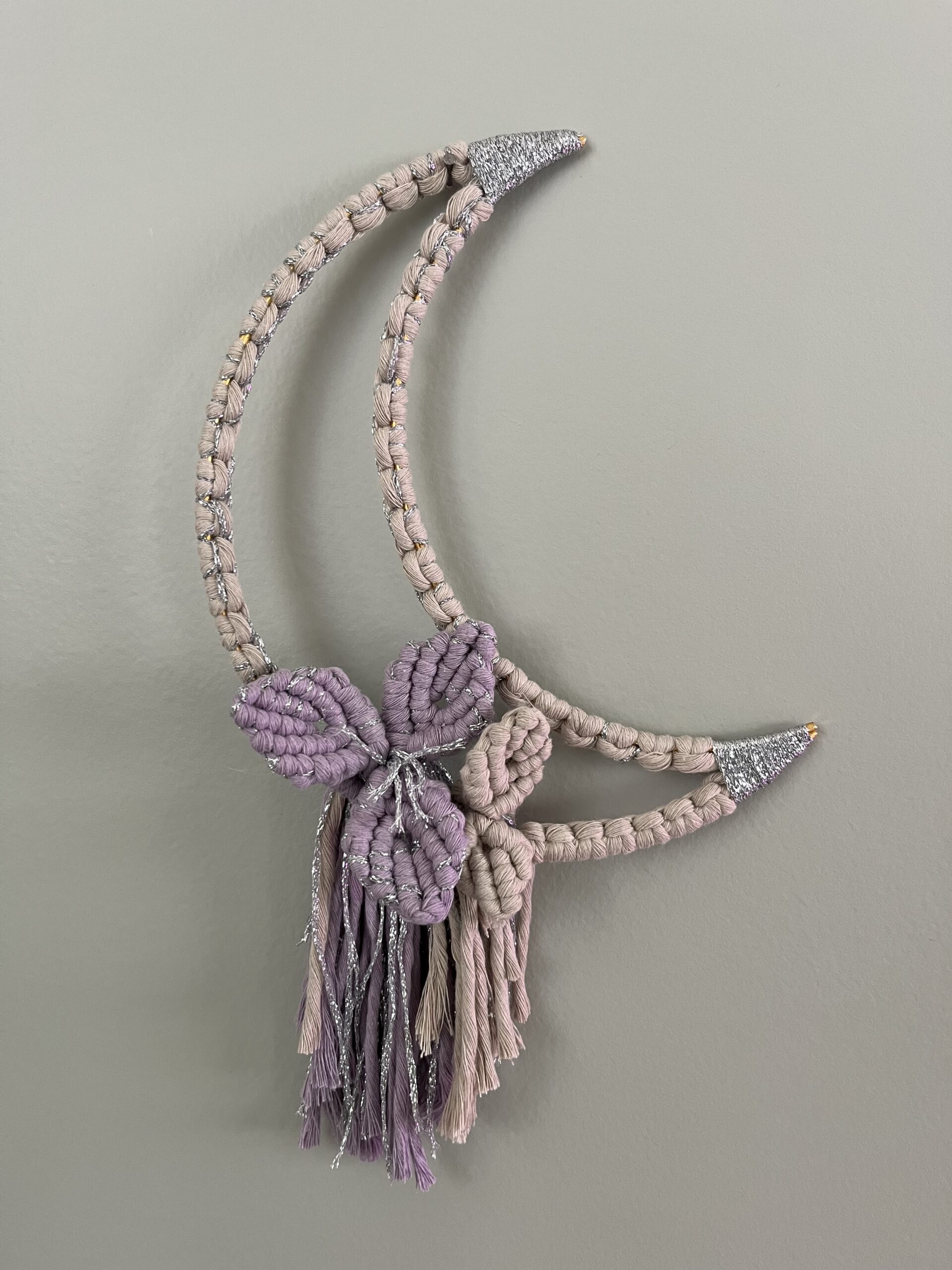 Lune en macramé NOCHE – Image 2