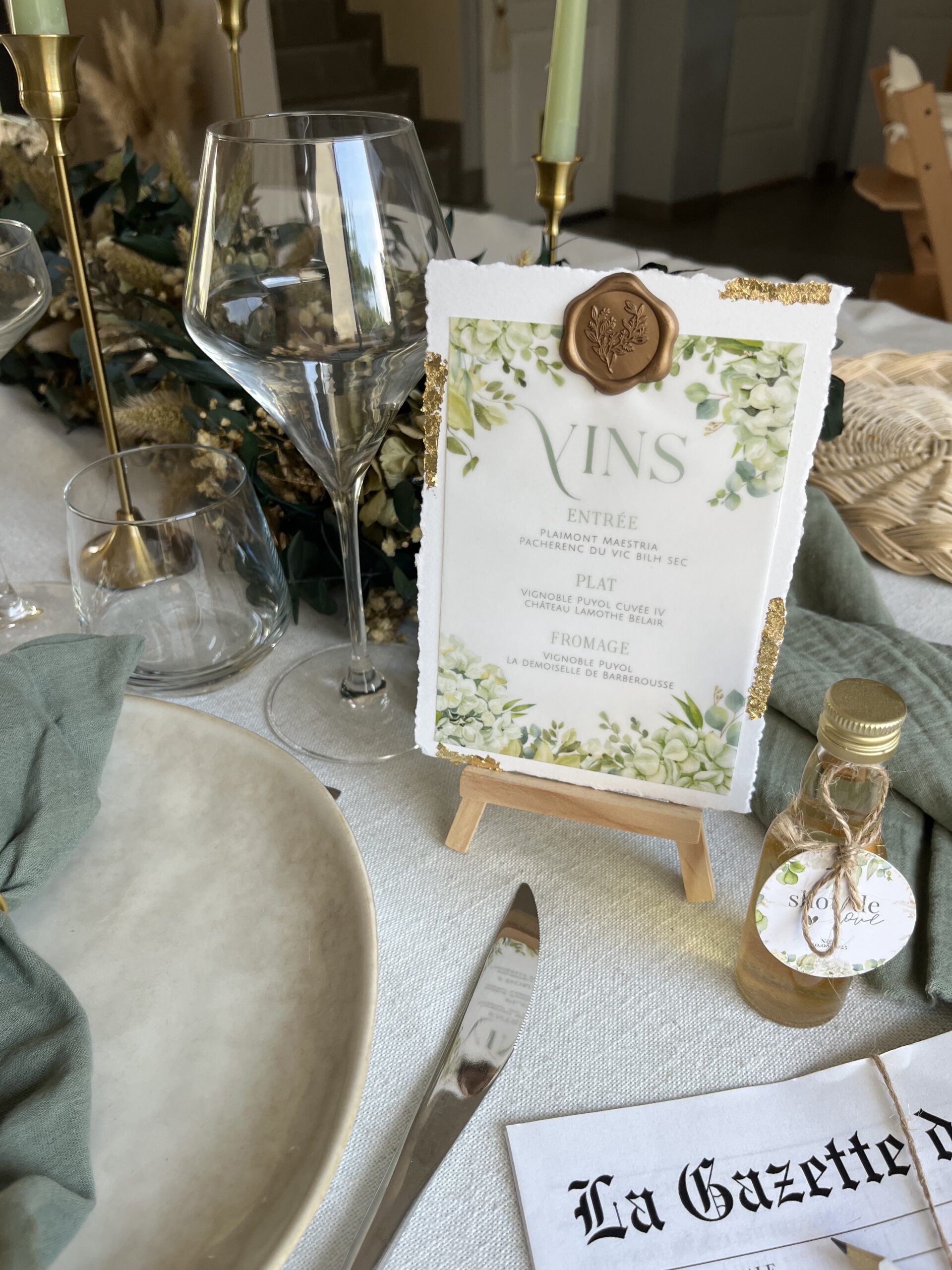 Carte des vins "Enchantement" – Image 2