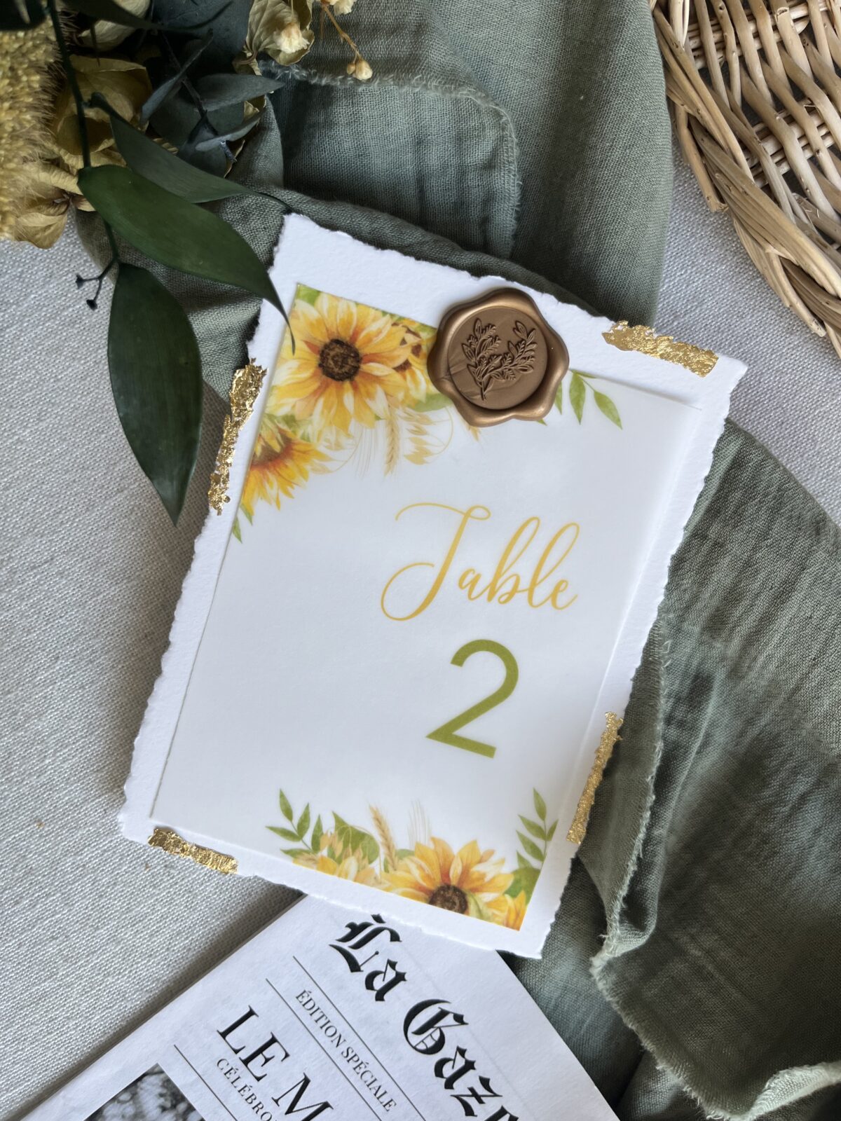 Numéro de table "Campagne"