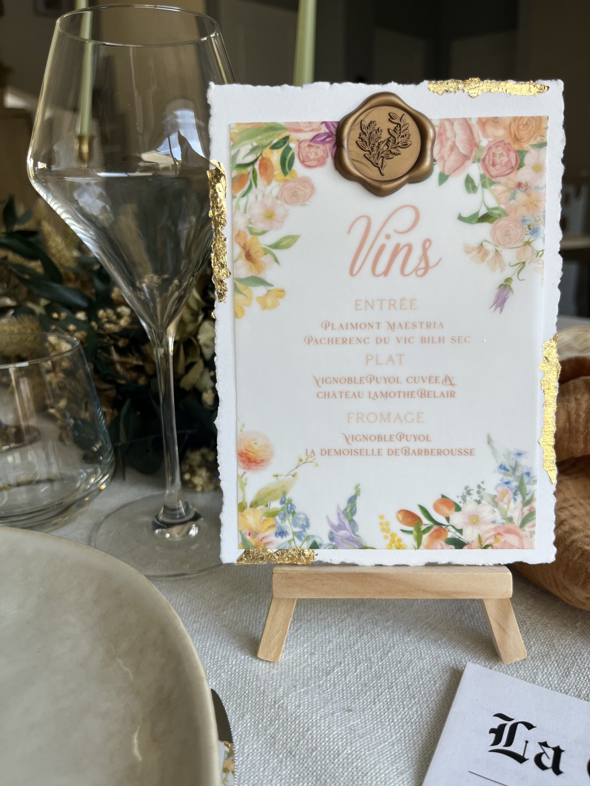 Carte des vins "Jardin" – Image 2