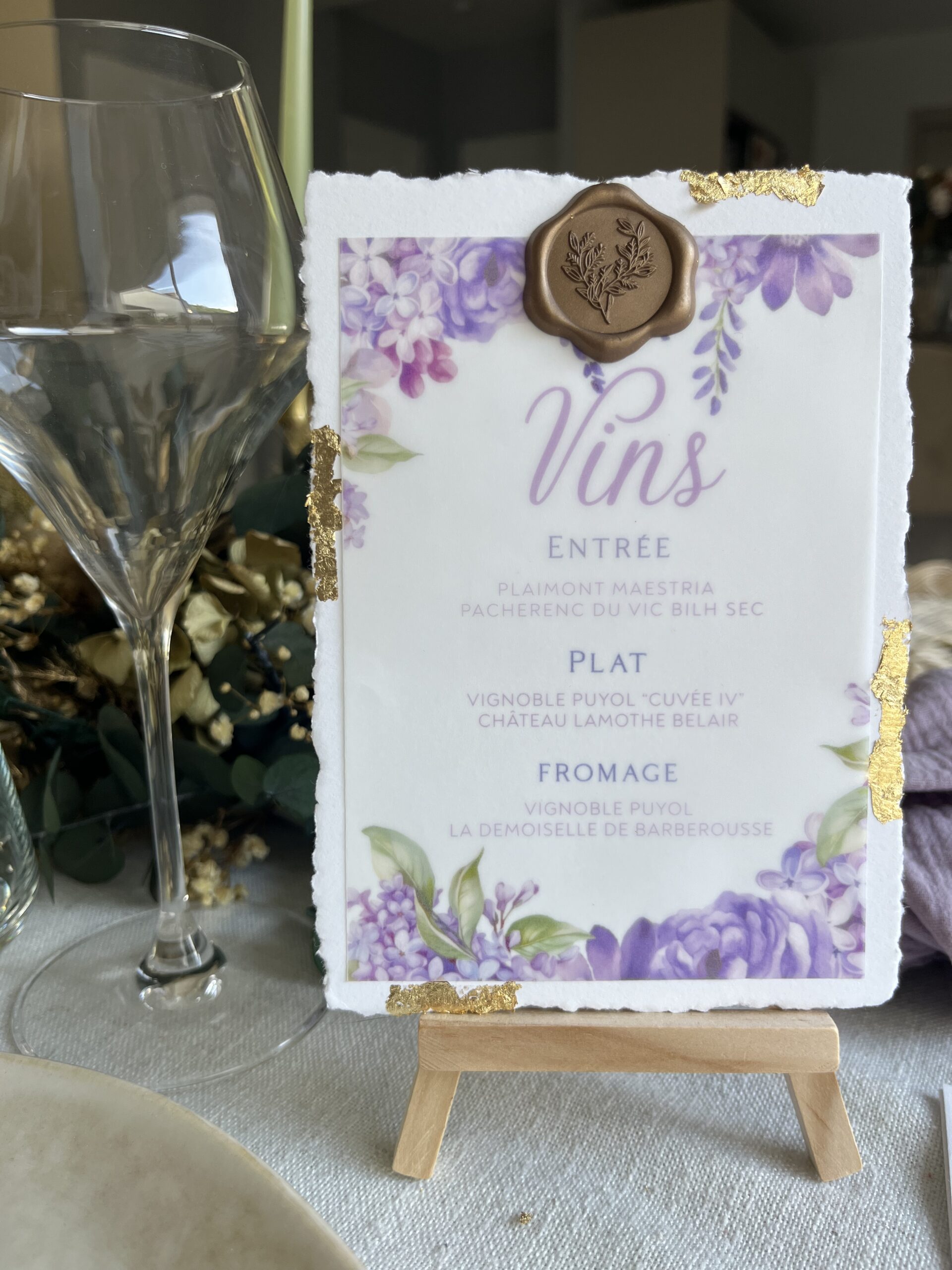 Carte des vins "Promesse" – Image 2
