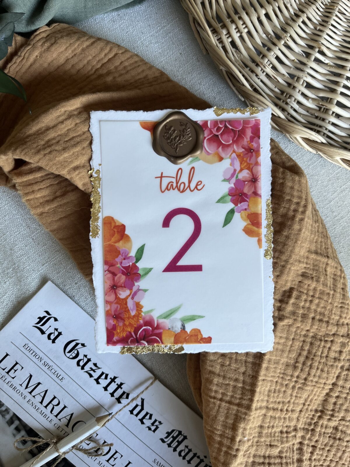 Numéro de table "Passion"