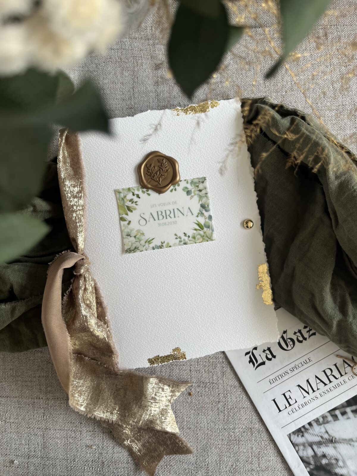 Livret de voeux "Enchantement"
